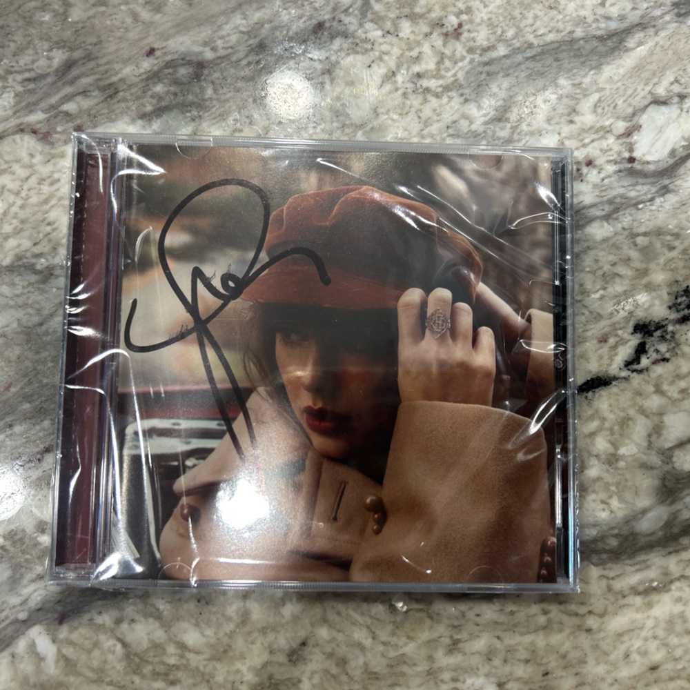 Red TV CD Signed